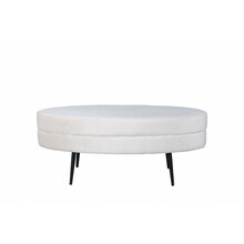 Puf Ottomann Venture Design Otto, 100 x 40 x 41 cm, valge