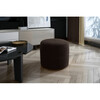 Puf Linsy Eltap, 40 x 40 x 43 cm, tumepruun