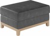 Puf Nore Selene 07, 70 x 100 x 41 cm, tumehall