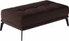 Puf Torrense, 75 x 140 x 45 cm, tumepruun