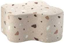 Puf Wigiwama Terrazzo Cloud, Sand, helepruun, boucle/šenillkangas