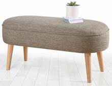 Tumba Hanah Home Lednok, 100 x 40 x 47 cm, helepruun