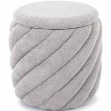 Puf Signal Meble Pelaro, 42 x 42 x 41 cm, helehall