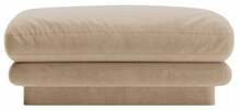 Puf Micadoni Home Torino, 80 x 80 x 41 cm, liivakarva pruun