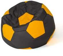 Kott-tool Go Gift Ball L, 80 cm, must/kollane
