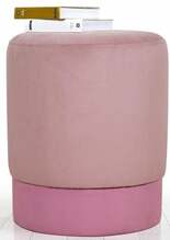 Puff Hanah Home Ropp, 38 x 38 x 43 cm, roosa