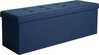 Kokkupandav tumbaga puf Songmics LSF77IN, 110 x 38 x 38 cm, tumesinine