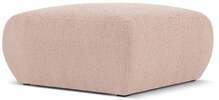 Puf Ottomani Micadoni Home Molino, 75 x 75 x 36 cm, roosa
