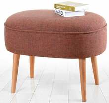 Tumba Hanah Home Timoon, 44 x 63 x 47 cm, punane