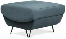 Puf Nore Silva, 67 x 67 x 42 cm, Velvetmat 100, tumehall