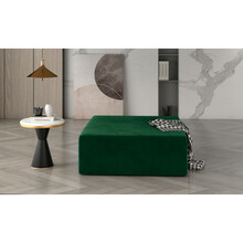 Puf Kelim Monolith 37, 83 x 83 x 42 cm, tumeroheline