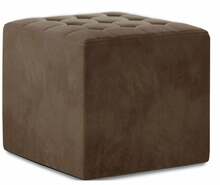 Puf Nolla Eltap Monolith 09, 40 x 40 x 41 cm, helepruun