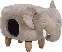 Tumba Beliani Jumbo, 63 x 34 x 38 cm, hall