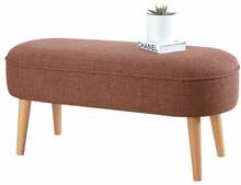 Tumba Hanah Home Lednok, 100 x 40 x 47 cm, punane