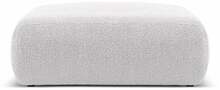 Tumba Micadoni Home Molino Boucle, helehall, 100 x 100 x 36 cm