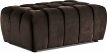 Puf Nore Lazaro 02, 64 x 102 x 40 cm, tumepruun