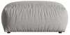 Puf Micadoni Home Martina, 106 x 106 x 44 cm, helehall