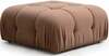 Puf Hanah Home Bubble Bouclette, 95 x 95 x 45 cm, pruun
