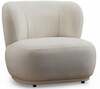 Tugitool Hanah Home Livorno 560ARE1747, 80 x 85 x 78 cm, valge