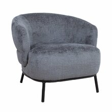 Tugitool Home4you Gemala, 84 x 84 x 75 cm, tumehall