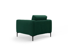 Tugitool Micadoni Home Bemy, 85 x 85 x 86 cm, 1 koht, Bottle Green
