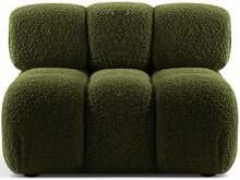 Mooduldiivani osa Micadoni Bellis Rolf 14, 94 x 94 x 70 cm, roheline