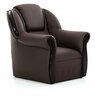 Tugitool Eltap Lord 1F, 108 x 80 x 105 cm, pruun/tumepruun