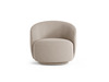 Tugitool Micadoni Letizia, 86 x 83 x 76,5 cm, 1 koht, heledapruun (cappuccino)