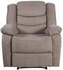 Tugitool recliner Home4you Cyrus, 99 x 95 x 102 cm, pruun