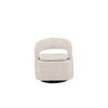 Tugitool Venture Home Laurel, 72 x 75 x 69 cm, must/valge Boucle