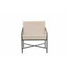 Tugitool Venture Home Rakel, 65 x 78 x 66 cm, must/beež samet