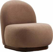 Tugitool Hanah Home Tina, 74 x 85 x 75 cm, pruun