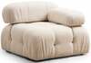 Tugitool Hanah Home Bubble 1R, 95 x 95 x 75 cm, kreemjas