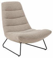 Tugitool Actona Milford, 82.5 x 93 x 97 cm, must/beež, beež