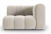 Mooduldiivan Micadoni Home Lupine Velvet, 114 x 87 x 70 cm, parem, beež