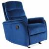 Tugitool Signal Meble Jowisz Velvet, 78 x 98 x 102 cm, sinine
