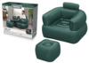 Täispuhutav tugitool Bestway Comfi Cube, 107 x 99 cm, roheline