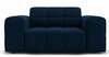 Tugitool Micadoni Home Jennifer Velvet, 124 x 102 x 70 cm, tumesinine, kuninglik sinine