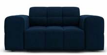 Tugitool Micadoni Home Jennifer Velvet, 124 x 102 x 70 cm, tumesinine, kuninglik sinine