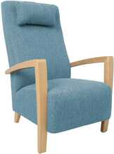 Tugitool Home4you Venla, 65.5 x 65 x 104 cm, helesinine