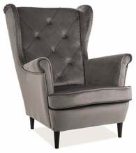 Tugitool Signal Meble Lady Velvet, 75 x 85 x 101 cm, hall