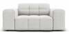 Tugitool Micadoni Home Jennifer Velvet, 124 x 102 x 70 cm, hõbedane