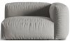 Mooduldiivani osa Micadoni Martina Structured, 121 x 106 x 75 cm, parem, helehall