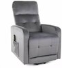 Lamamistool Signal Meble Otus II Velvet, 92 x 66 x 100 cm, Bluvel 14, hall
