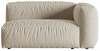 Mooduldiivani osa Micadoni Martina Structured, 160 x 106 x 75 cm, helebeež, parem