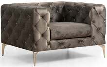 Tugitool Hanah Home Como 569HLN1507, 108 x 90 x 70 cm, antratsiit