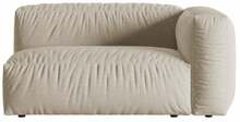 Mooduldiivani osa Micadoni Martina Structured, 160 x 106 x 75 cm, helebeež, parem