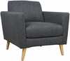 Tugitool Home4you Kaili, 84 x 83 x 84 cm, tumehall