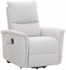 Tugitool recliner Home4you Gianni, 86 x 84 x 106 cm, hall, elektrilise tõstemehhanismiga