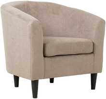 Tugitool Home4You Wester, 76 x 68,5 x H74 cm, beež, taupe